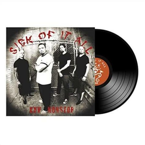 Sick Of It All Nonstop New Vinyl Record Ebay