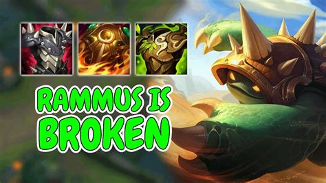 Rammus Is The Best Jungler Crazy Games With Rammus Season