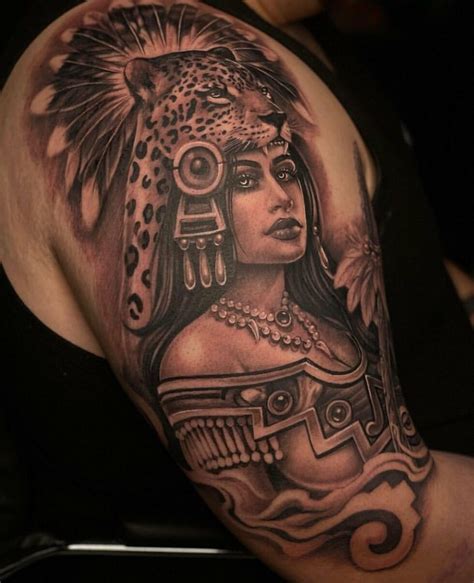 Striking Aztec Tattoo Ideas For Men Women In