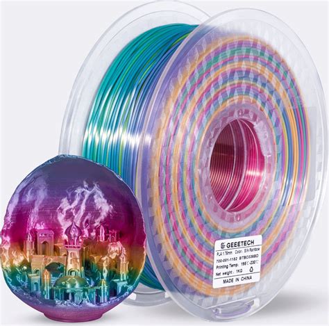 GEEETECH PLA Silk Rainbow 3DJake