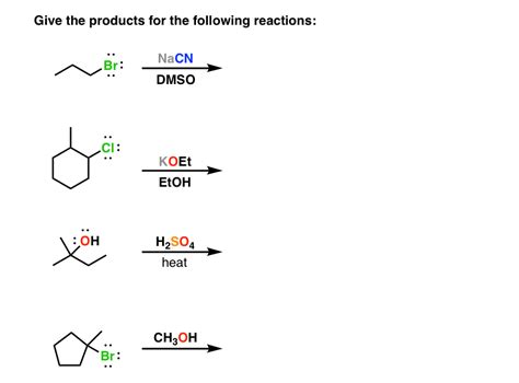 Deciding SN1/SN2/E1/E2 (1) – The Substrate — Master Organic Chemistry