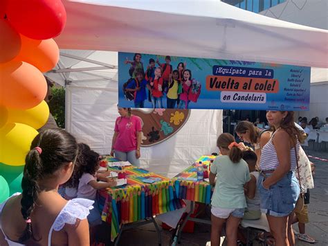 Las Familias Se Equipan Para La Vuelta Al Cole En Candelaria Candelaria