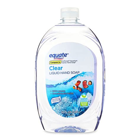 Equate Clear Liquid Hand Soap 50 Fl Oz