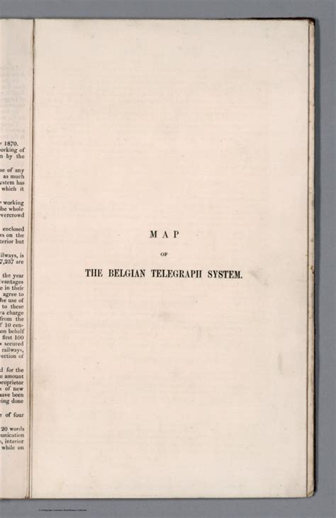 Covers Map Of The Belgian Telegraph System David Rumsey Historical Map Collection