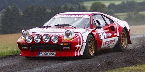 Ferrari 308 GTB Rally Car Goes Hard on Dirt in Video