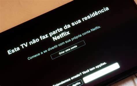 O que fazer quando aparece Esta TV não faz parte da sua residência