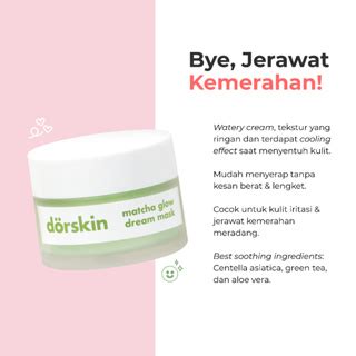 Jual NIGHT REPAIR GLOWING SET Dorskin Matcha Glow Dream Sleeping