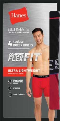 Hanes Ultimate Comfort Flex Fit Boxer Brief L Kroger