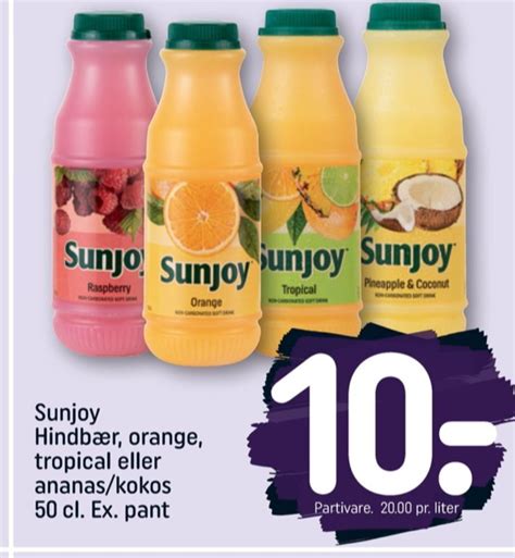 Sunjoy Appelsinjuice Tilbud Hos Rema 1000