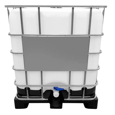 1000l IBC Wassertank GESPÜLT auf PE Palette