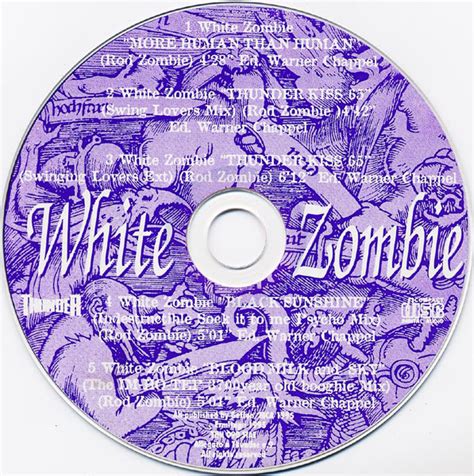 White Zombie Thunder Magazine Promo 1995 Cd Discogs