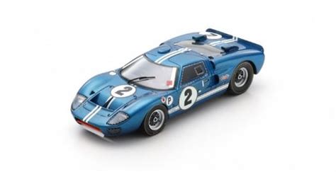 Ford Gt40 Mk2 N°2 2ème 12h Sebring 1967 Afoyt Lruby Spark 143°