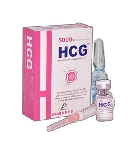 HCG 5000 IU IM SC Injection Wealzin