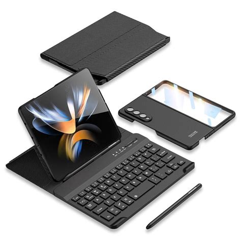 4-In-1 Wireless keyboard Leather Magnetic Flip Case – casestadium