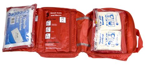 Macgill Soft Sided Portable Fold Open First Aid Kit