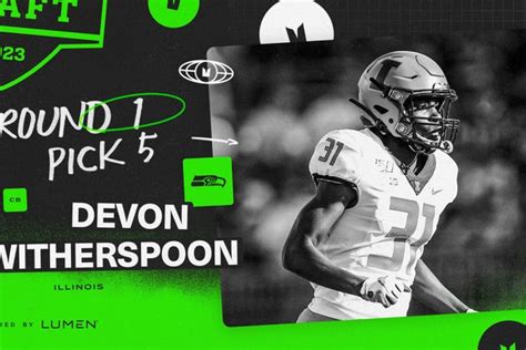 Seahawks Select Cb Devon Witherspoon With 5th Overall Pick