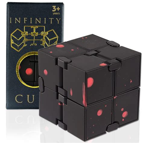 Buy SMALL FISH Fidget Infinity Cube Built In Metal Never Ending