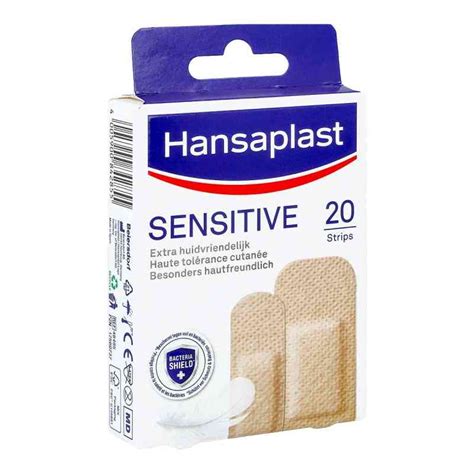 Hansaplast Sensitive Pflasterstrips Hautton Light Szt