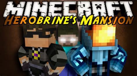 Herobrine S Mansion Adventure Map Mc Mod Net