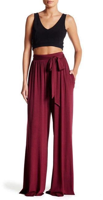 Rachel Pally High Waisted Trousers Palazzo Pants Wide Leg Inner