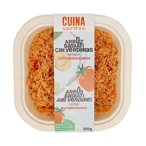 Arroz Basmati Con Verduras Veritas 250g ECO Veritas Shop