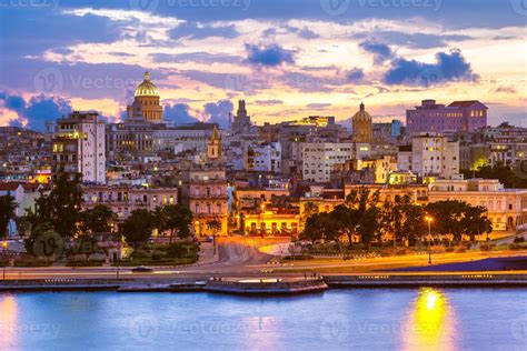 Skyline of Havana, the capital of Cuba 2773106 Stock Photo at Vecteezy