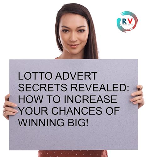 Lotto Advert Secrets Revealed How To Increase Your Chances Of Winning