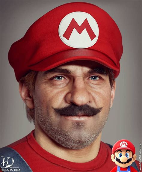 Super Mario Characters In Real Life