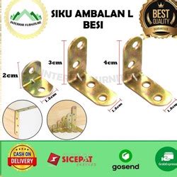 Jual Siku L Besi Siku Rak Verseng Besi Siku L Penyangga Kayu