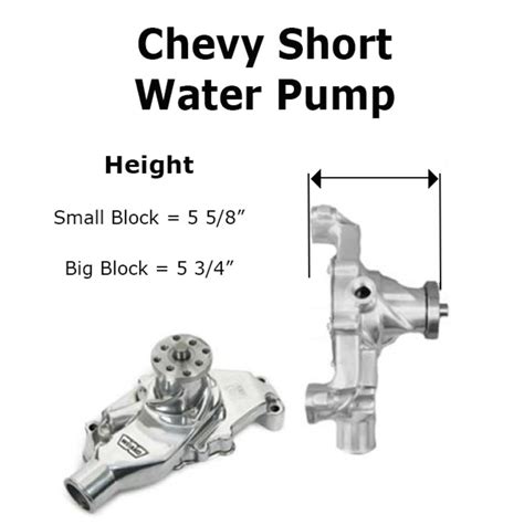 Chevy Short Vs Long Water Pumps Ground Up Motors Ss