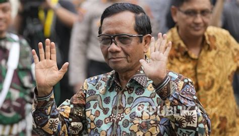 Mahfud MD Resmi Tinggalkan Kabinet Jokowi Maruf Nusantara Satu