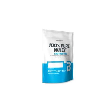 Lot De Sacs De Prot Ines Biotech Usa Pure Whey Lactose Free