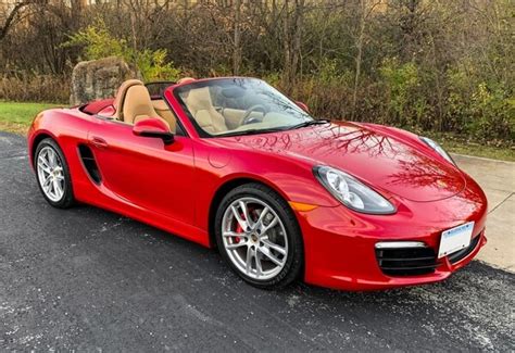 DT 14K Mile 2015 Porsche 981 Boxster S 6 Speed PCARMARKET