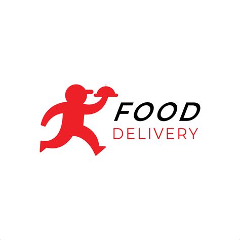 Food delivery logo design 35726286 Vector Art at Vecteezy