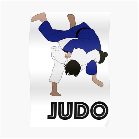 "Judo" Poster for Sale by sportart | Redbubble