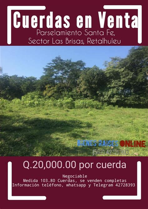 Terreno En Venta En Retalhuleu Retalhuleu Q 20000 Tev6220