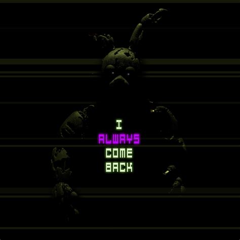 Fnaf 3 Springtrap Poster By Weirdoss7 On Deviantart