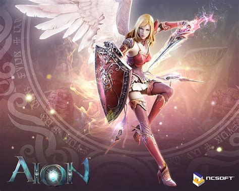 Aion La Torre De La Eternidad Alas ángel Videojuego Aion Poder