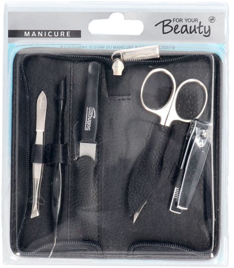 For Your Beauty Manicure Zestaw Do Manicure W Etui Sk Rzanym