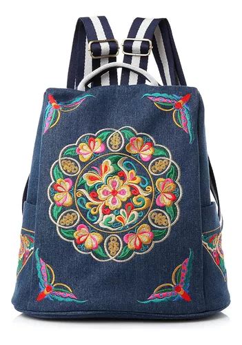 Mochila Jursccu Escolar Estampa Mandala Cuotas Sin Inter S