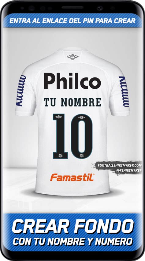 Crear Imagen De La Camiseta Personalizada De Santos Fc Libertadores