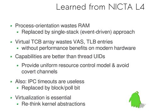 L4 Microkernel Design Overview