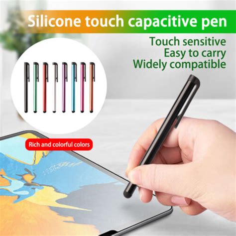 Pcs Metal Touch Screen Stylus Pen For Android Ipad Phone Pc Tablet