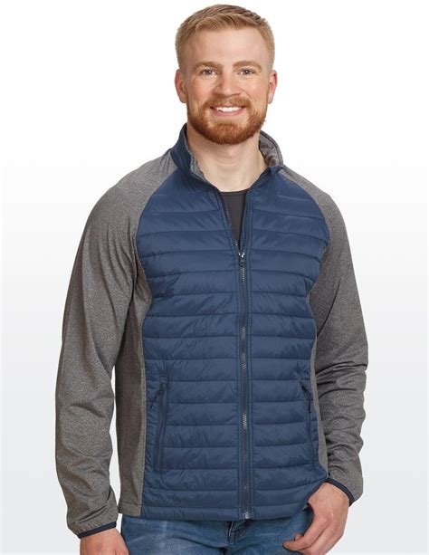 Landway Men S Hybrid Puffer Jacket