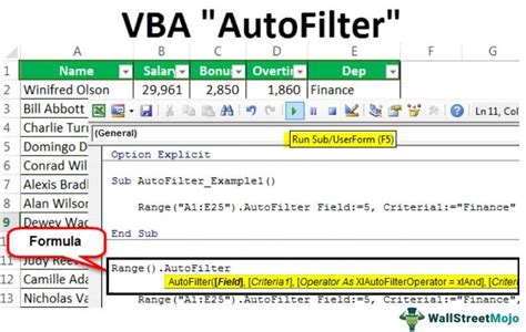 Vba Autofilter Excel Filter Explained With Examples 59 Off