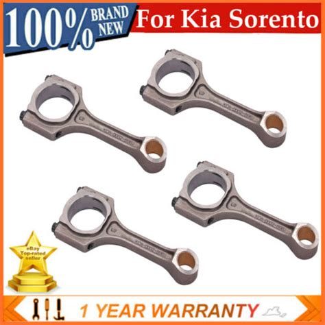 4x Connecting Rod 23510 2G500 Fit 11 20 Kia Sorento Optima Hyundai