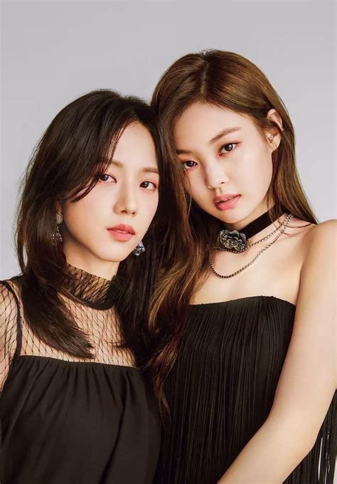 Jisoo Jennie Wwd Beauty Japan Jisoo Kimjisoo Jennie Kimjennie