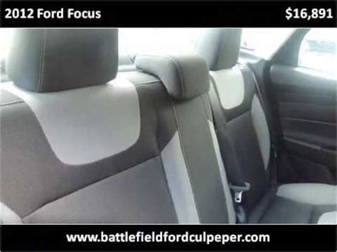 Ford Focus Used Cars Culpeper Va Youtube