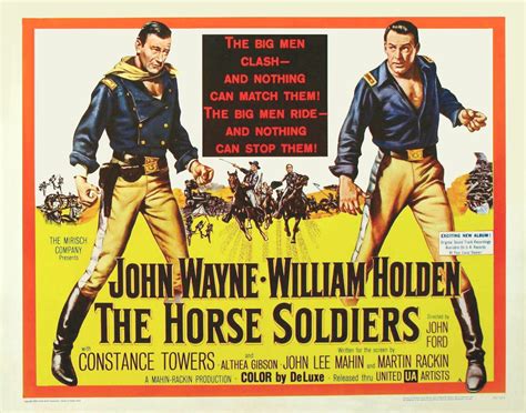 Les Cavaliers The Horse Soldiers Film Américain Réalisé Par John Ford