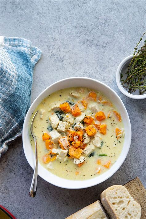 Creamy Chicken Sweet Potato Soup